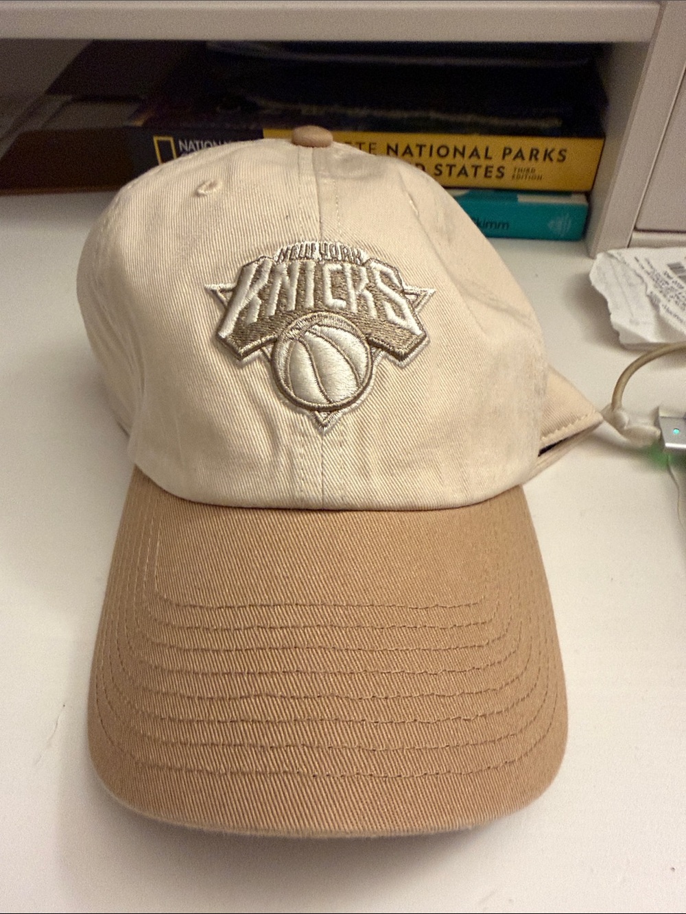 Never worn, new with tags, 47 brand NY Knicks Two-Tone Baseball Cap